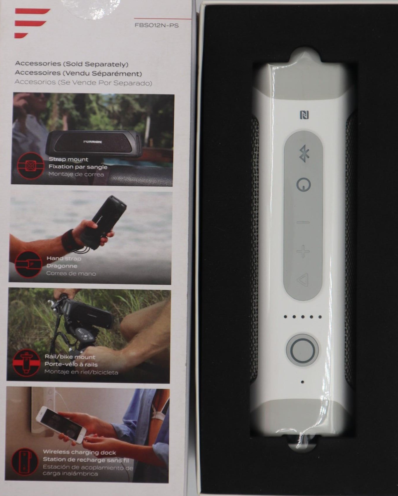 Furrion LIT Portable Bluetooth Speaker White. 2021123790