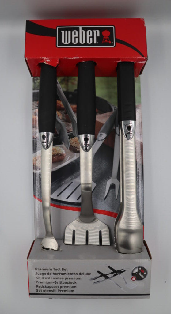 WEBER 3 PIECE S/S TOOL SET