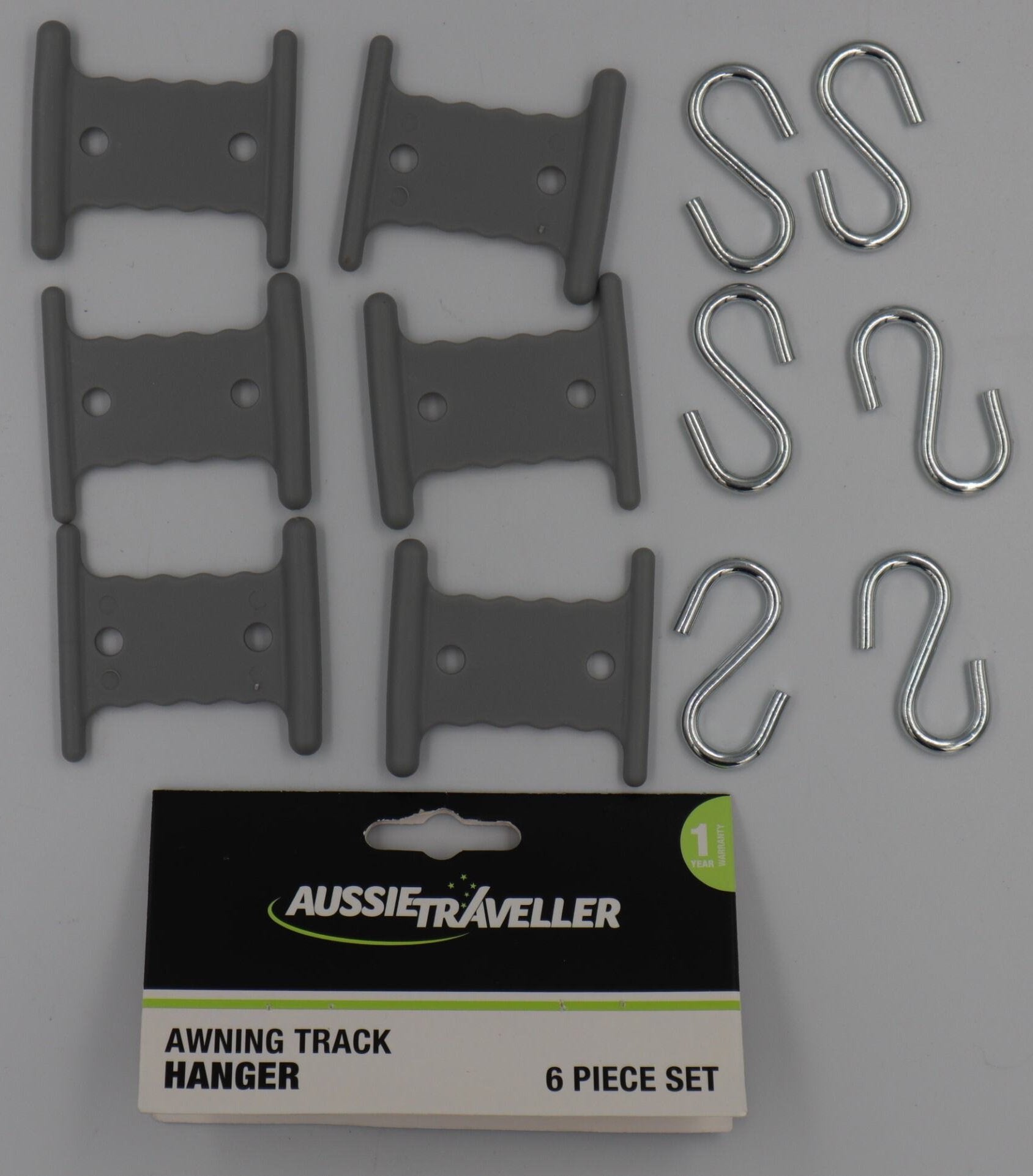 Awning Sail Track Hanger 6Pk Aussie Traveller