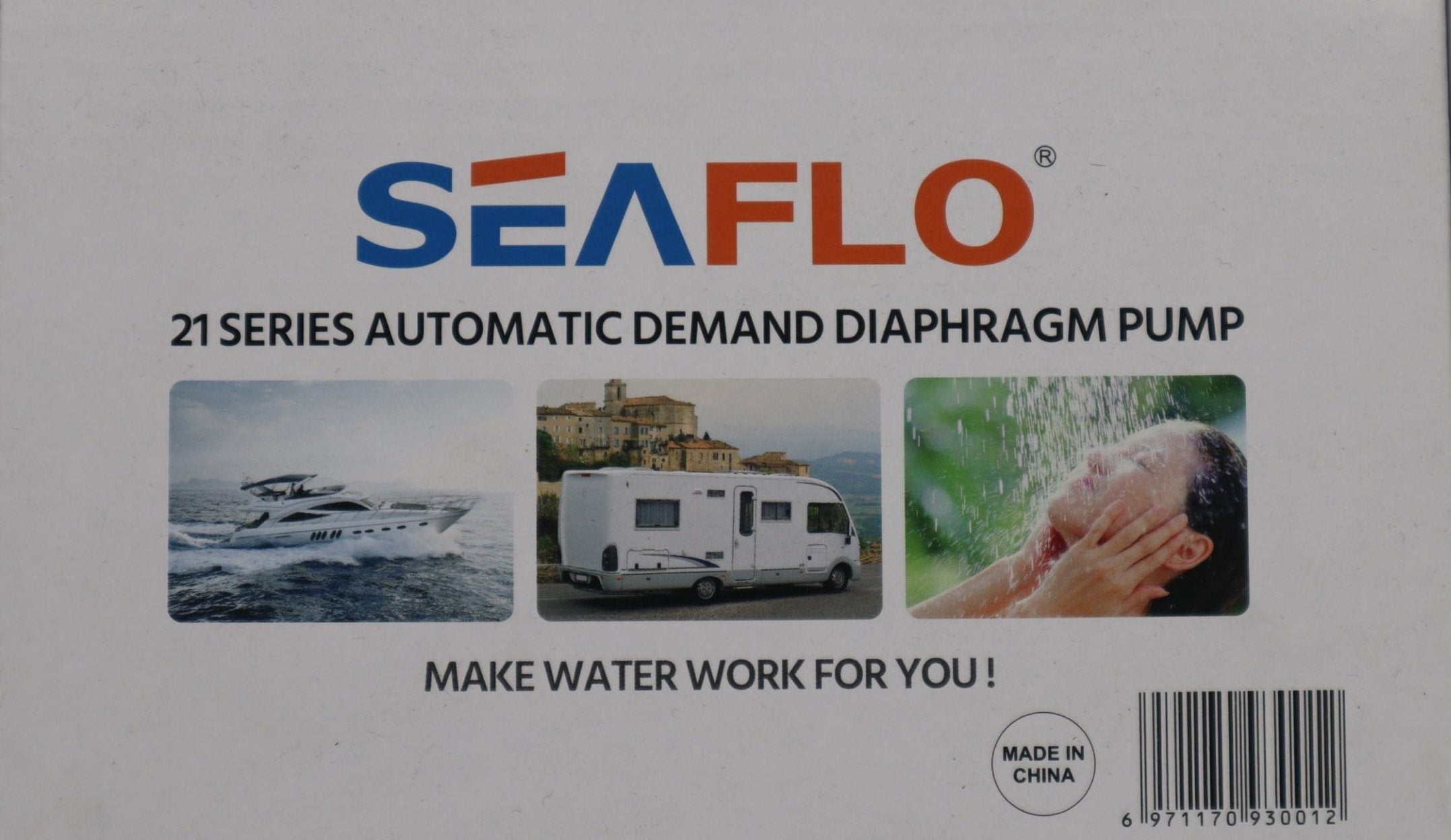 Seaflo - 21 Series 40psi/3.8LPM 12V Water Pump. SFDP1-010-040-21