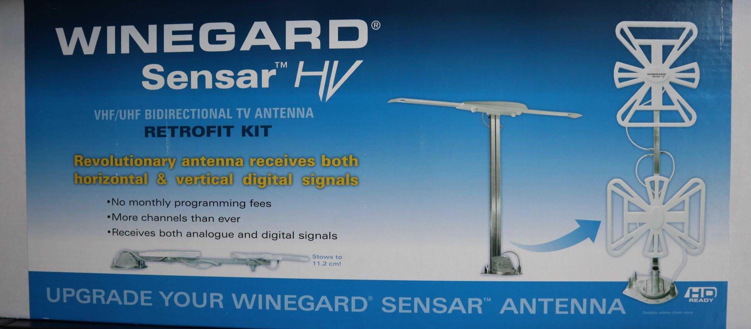 Winegard H/V Antenna Retrofit Kit W/Head & Mast. CC-25HV