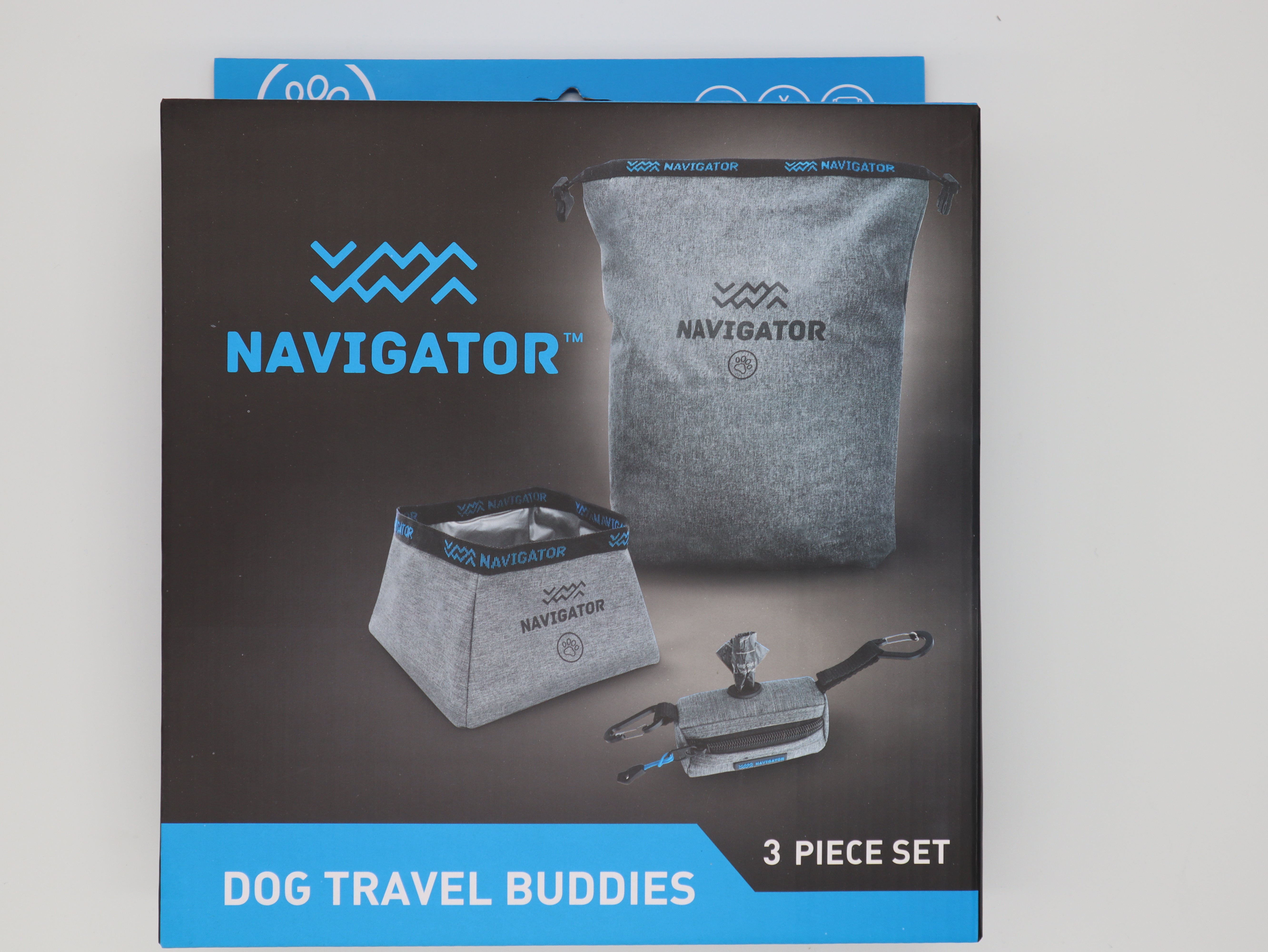 3 PIECE DOG TRAVEL BUDDIES
