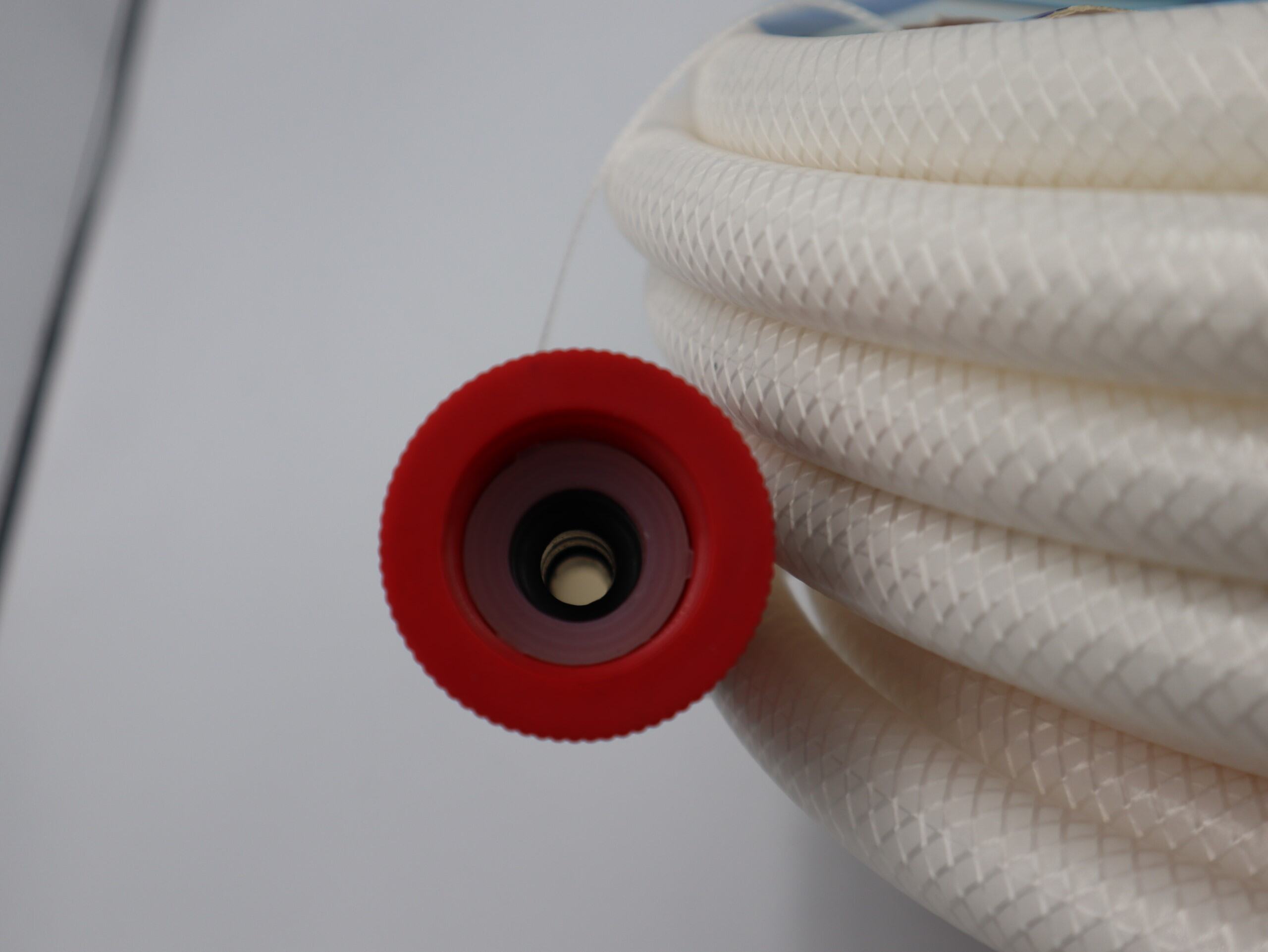 12mm White Non-Toxic Water Hose with Fittings 10MT. 25DWX10F