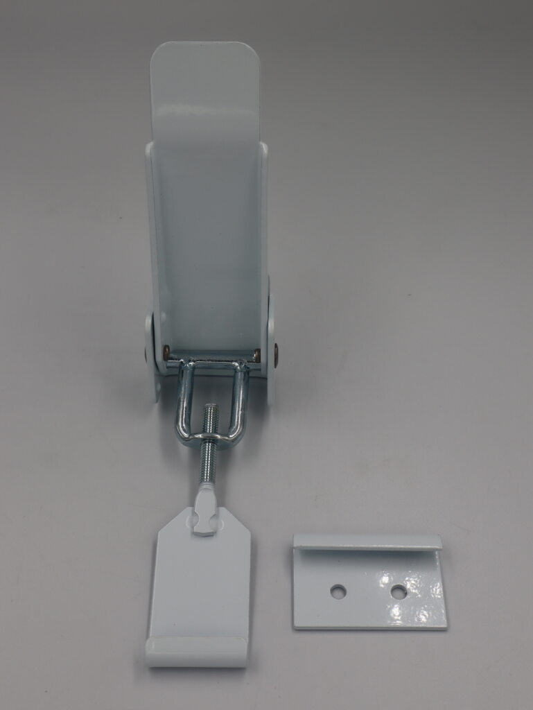 Roof Clamp with J Hook For Pop-Top White (2 PART PICK ). CL302