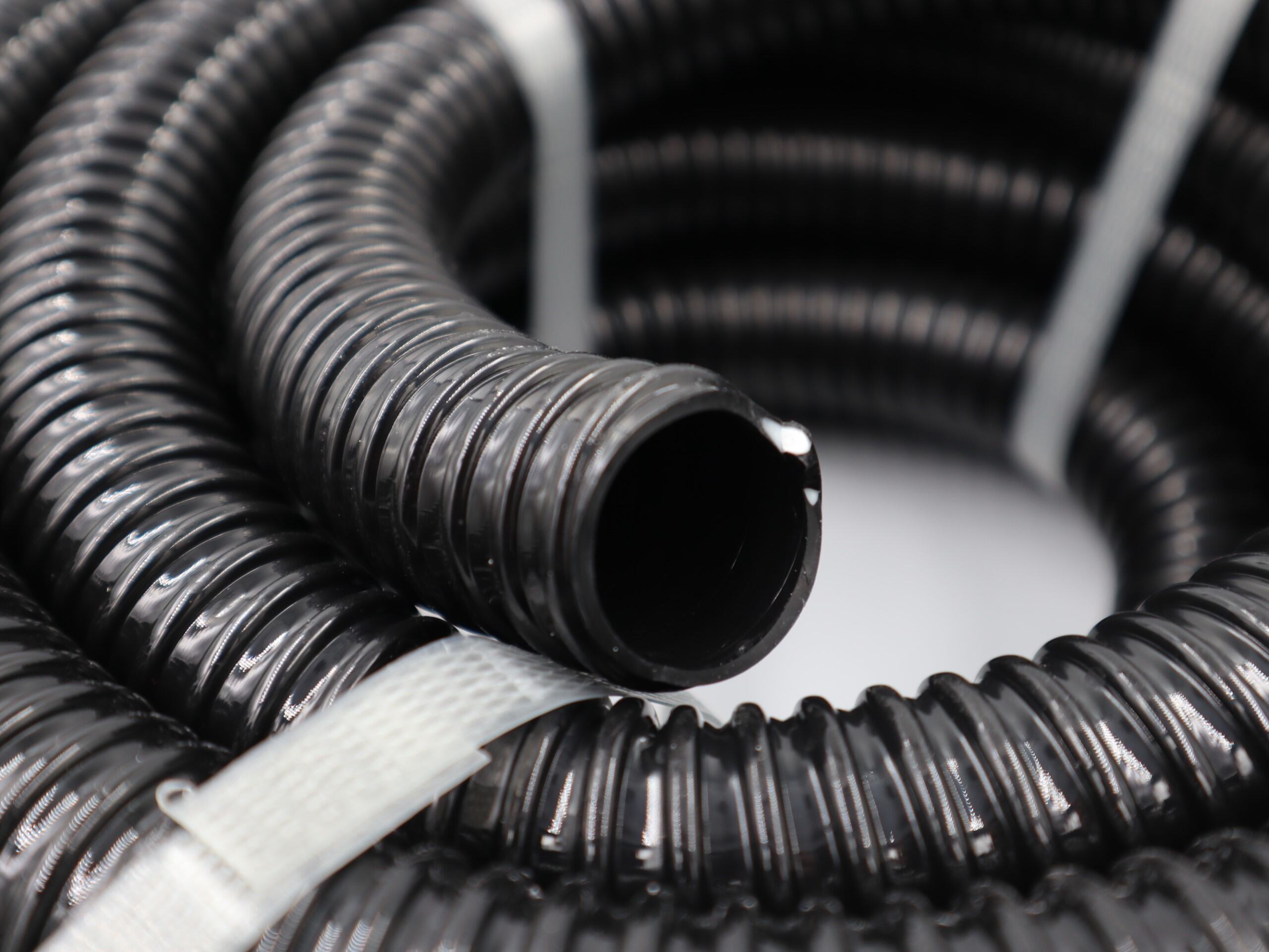 COAST RV Black Sullage Waste Hose - 10m Roll - 25mm I.D.