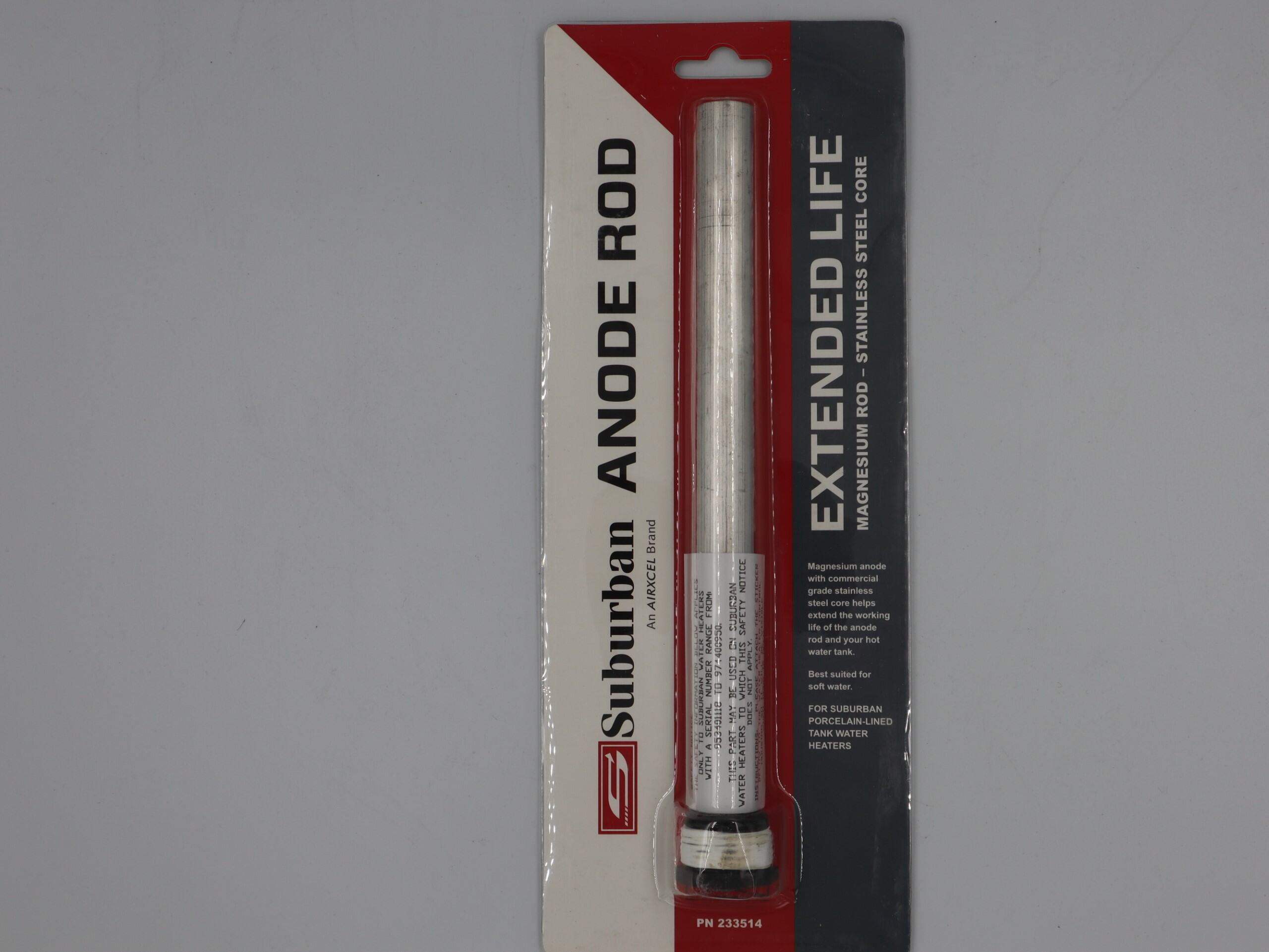 Suburban Magnesium Anode Rod for All Suburban HWS.233514/ (Old 232767)