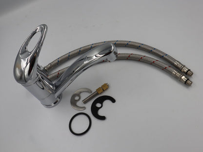 Coast Chrome Flick Mixer W/160mm Spout. AU-8881-20SDC