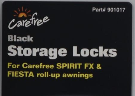 Carefree Black Travel Storage Lock. 901017