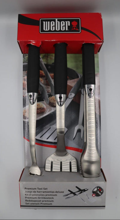 WEBER 3 PIECE S/S TOOL SET