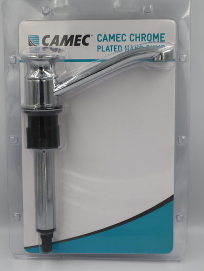 HAND PUMP CHROME METAL BODY