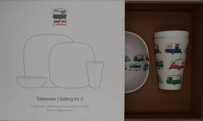 Bamboo Tableware Gift Box | Setting for 2 | Iconic Collection | Signature