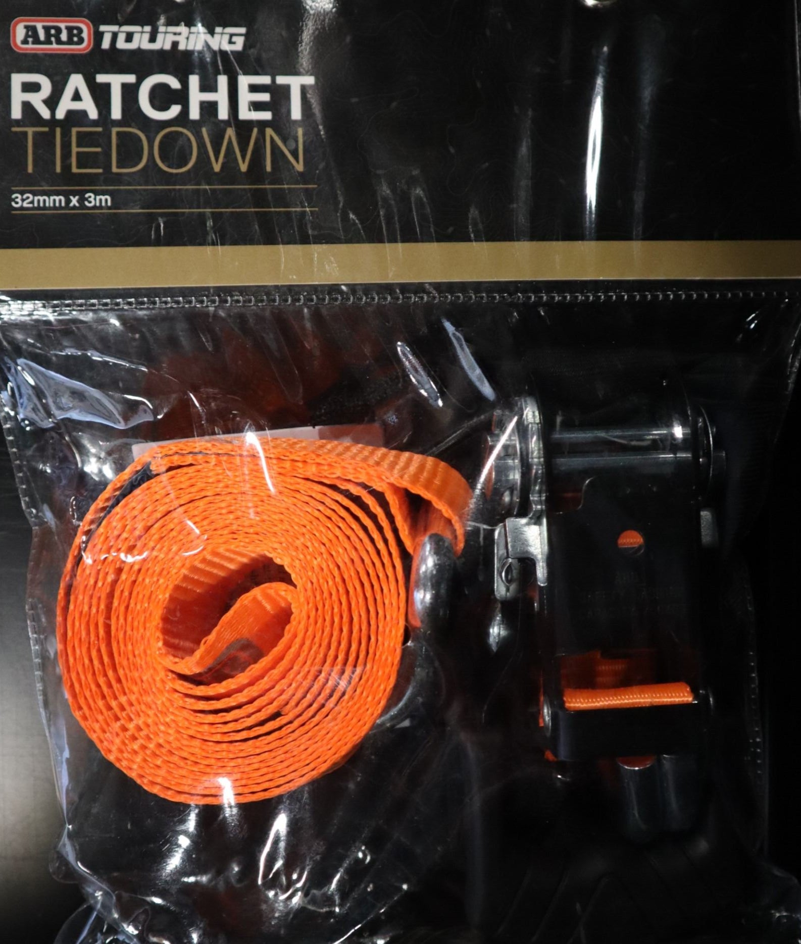 RATCHET TIE DOWN 32mm X 3.0M SINGLE