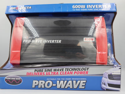 PRO WAVE 12V 600W PURE SINE INVERTER