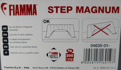 Fiamma Large Plastic Step Platinum Magnum. 04630-01-