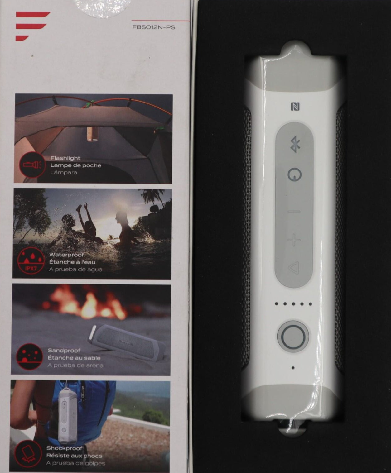 Furrion LIT Portable Bluetooth Speaker White. 2021123790