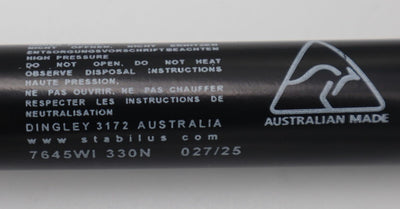 GAS STRUT TO SUIT POP TOP ROOFS AND BEDS