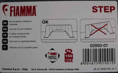 Fiamma Plastic Step Platinum Small. 02950-01-