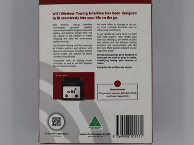 WITI BRAKE CONTROLLER & HILL DESCENT ASSIST