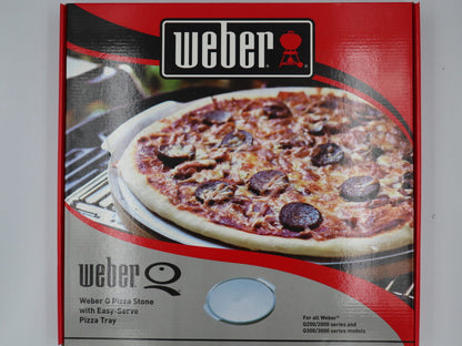 LARGE PIZZA STONE AND TRAY