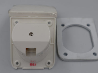 Power Outlet Socket 10A In White. OL10