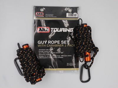 GUY ROPE SET W/CARABINER 2 PACK