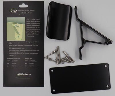 Awning Support Cradle Black