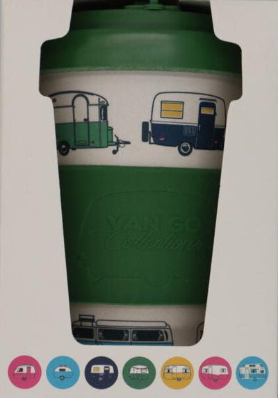 Bamboo Travel Mug | 400ml | The Iconic Collection | Classic Green