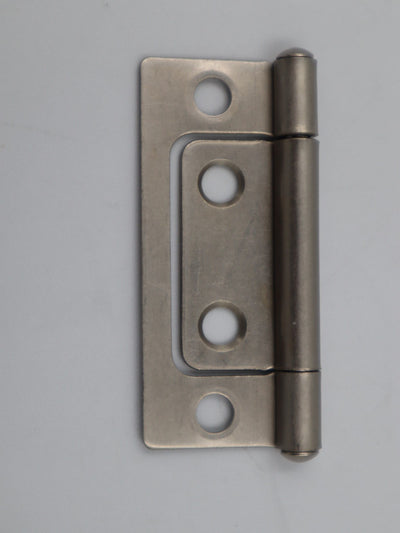 HINGE FLAT 50MM MATT NICKLE