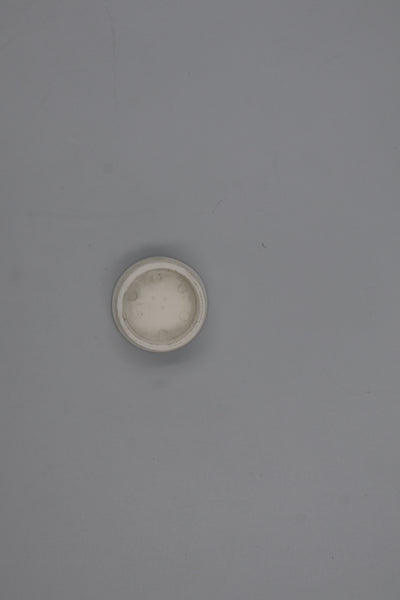 WHITE CAP - END BUMPER BAR  ROUND 40mm