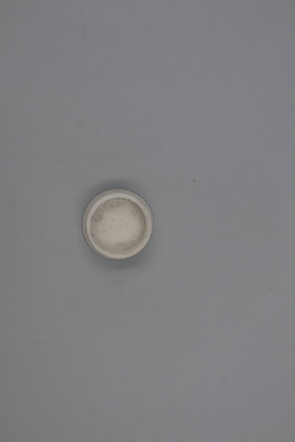 WHITE CAP - END BUMPER BAR  ROUND 40mm