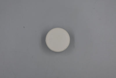 WHITE CAP - END BUMPER BAR  ROUND 50mm
