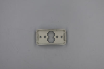 BRACKET RECTANGULAR WHITE HOUSING FLAT