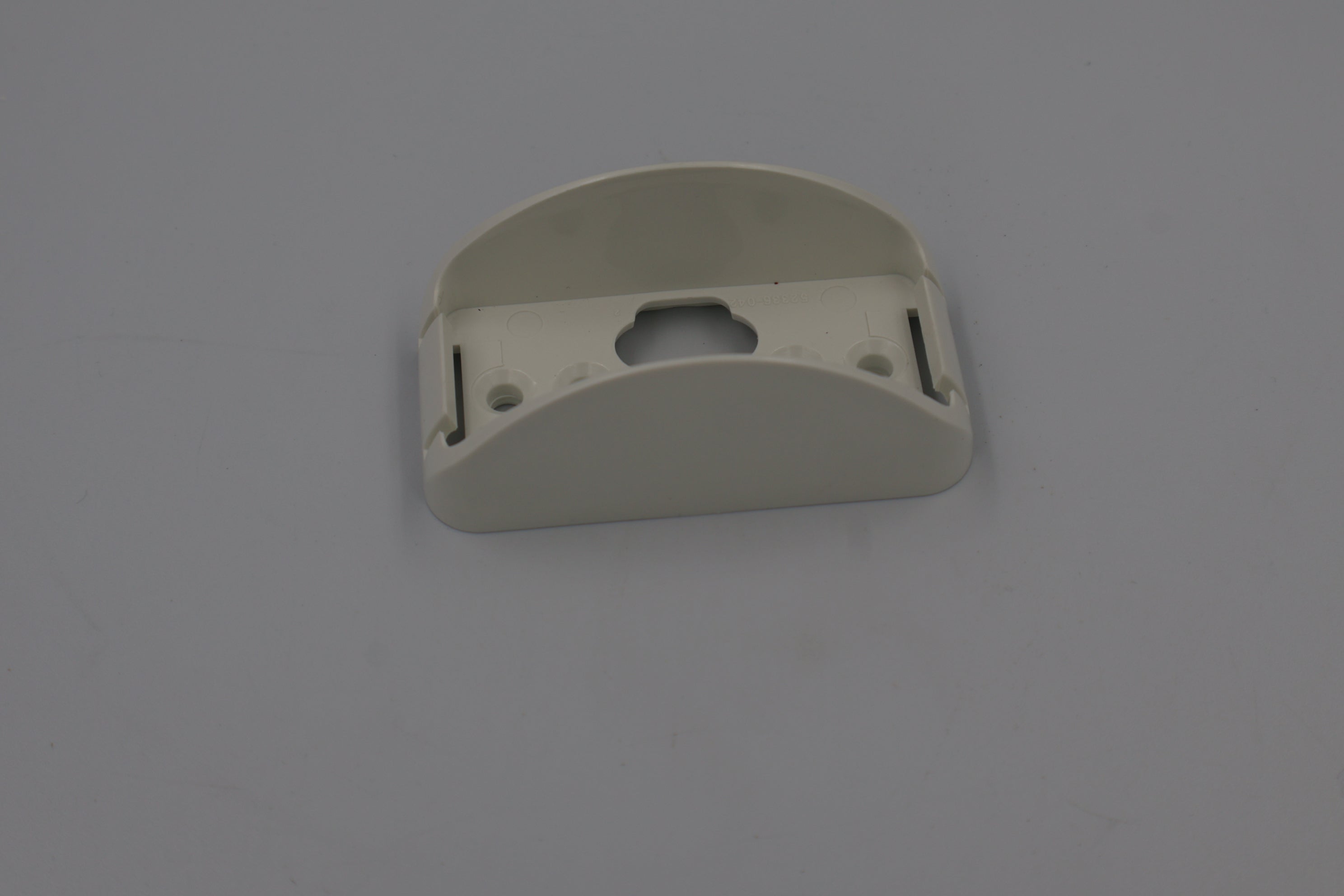 BRACKET RECTANGULAR WHITE HOUSING FLAT