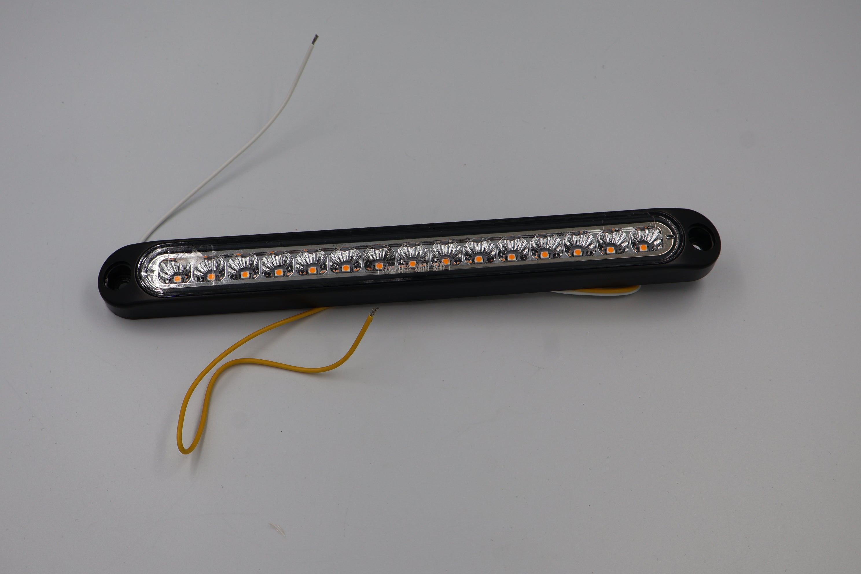 LIGHT STRIP CLEAR LED INDICATOR (AMBER) Silverline