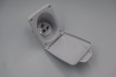 POWER INLET 240V CMS JIL15 WHITE