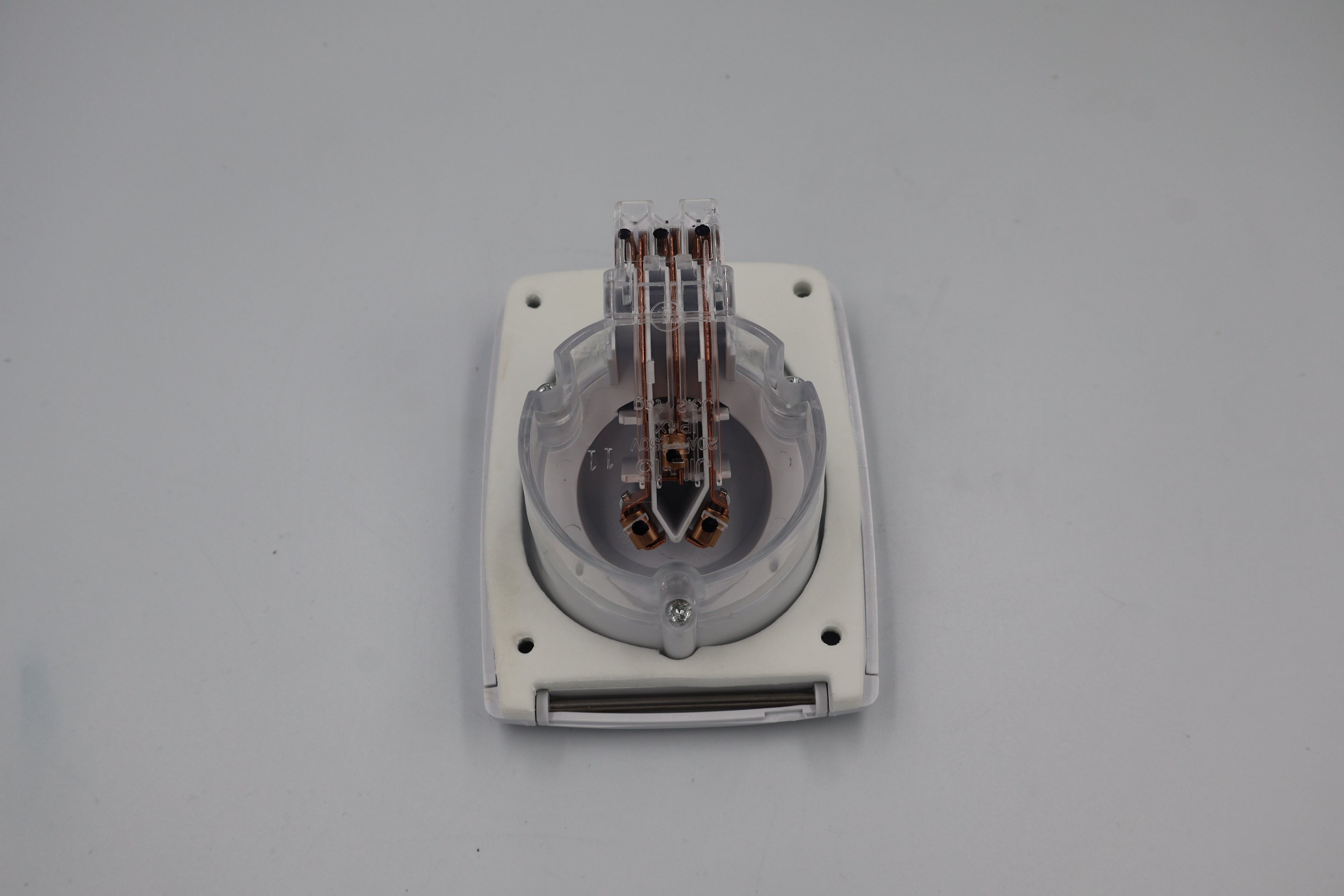 POWER INLET 240V CMS JIL15 WHITE