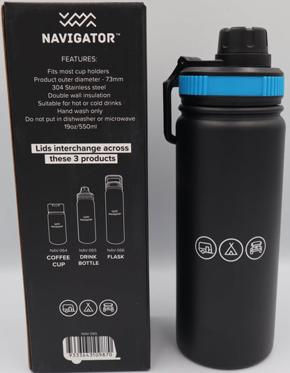 DOUBLE WALL DRINK BOTTLE 550ml