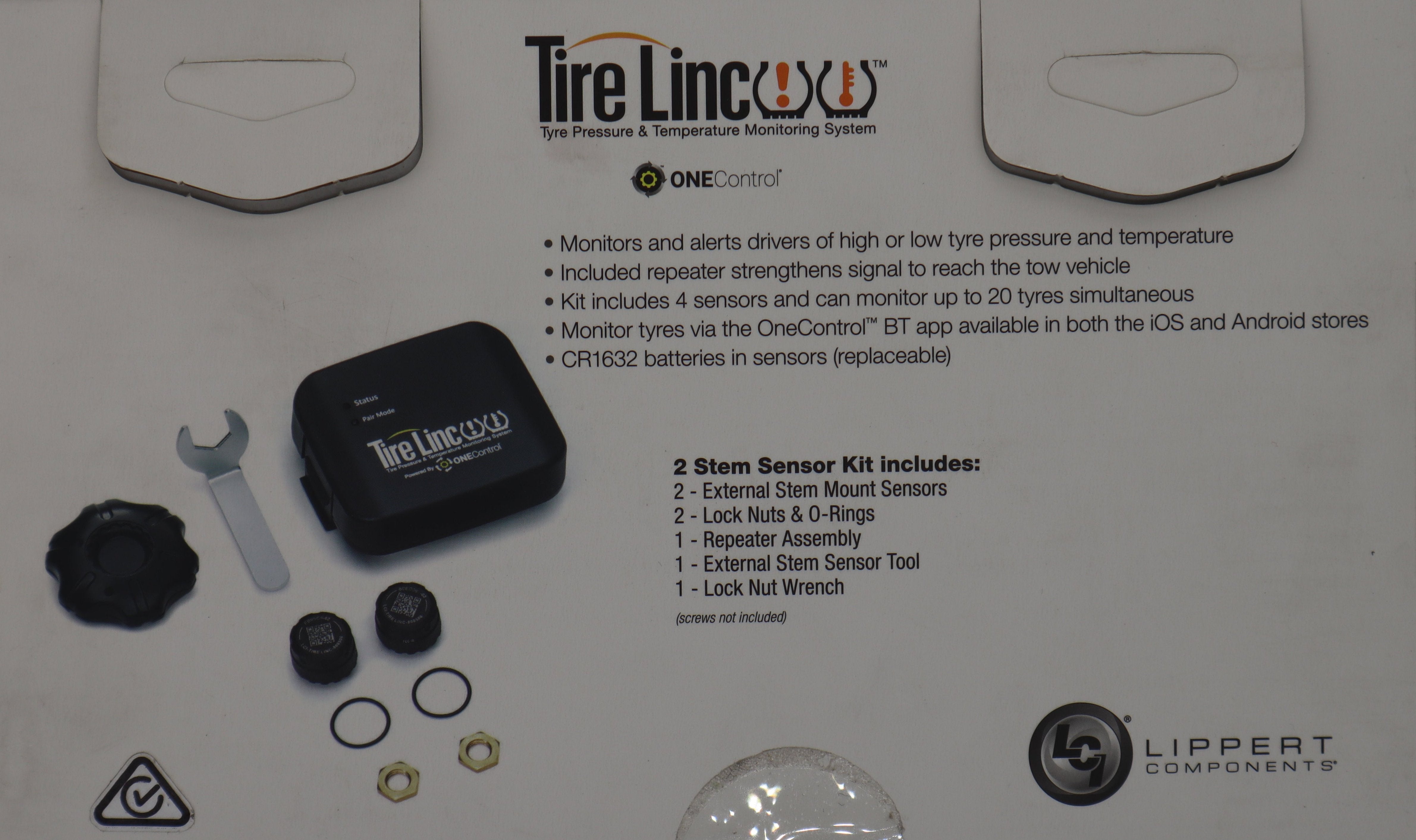 LIPPERT TPMS 2 SENSOR + REPEATER