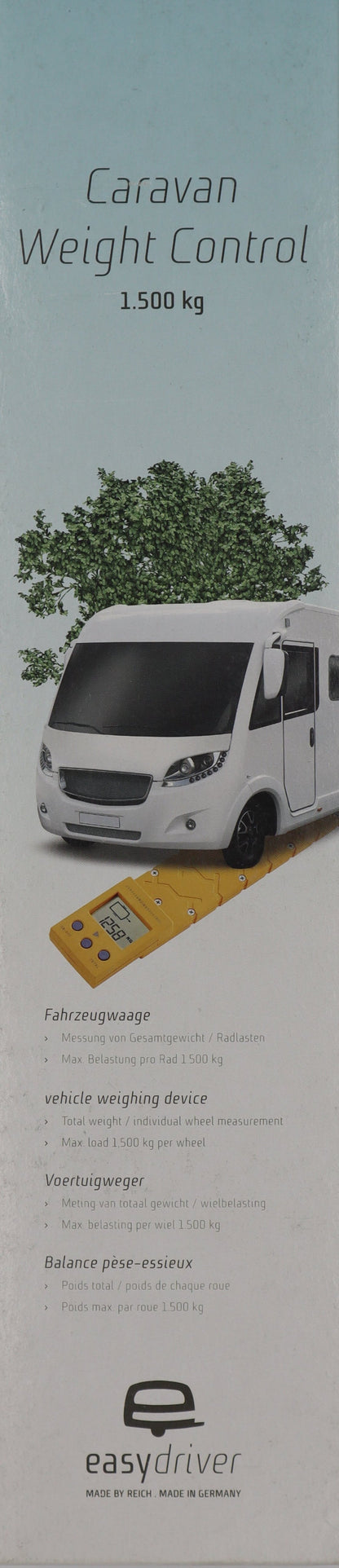 Reich Caravan Weight Control Orange 1500kg. 522-1600C