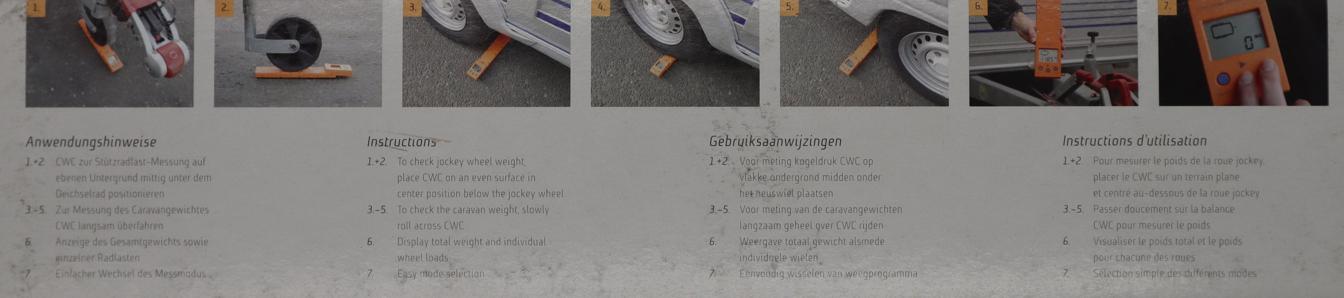 Reich Caravan Weight Control Orange 1500kg. 522-1600C