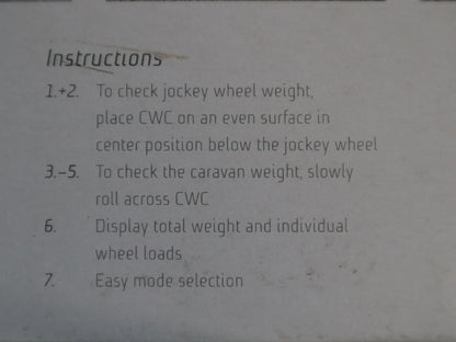 Reich Caravan Weight Control Orange 1500kg. 522-1600C