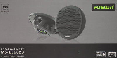 FUSION EXTERNAL SPEAKER PAIR BLACK