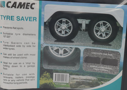 TYRE SAVER PAIR CAMEC COLOUR BLACK