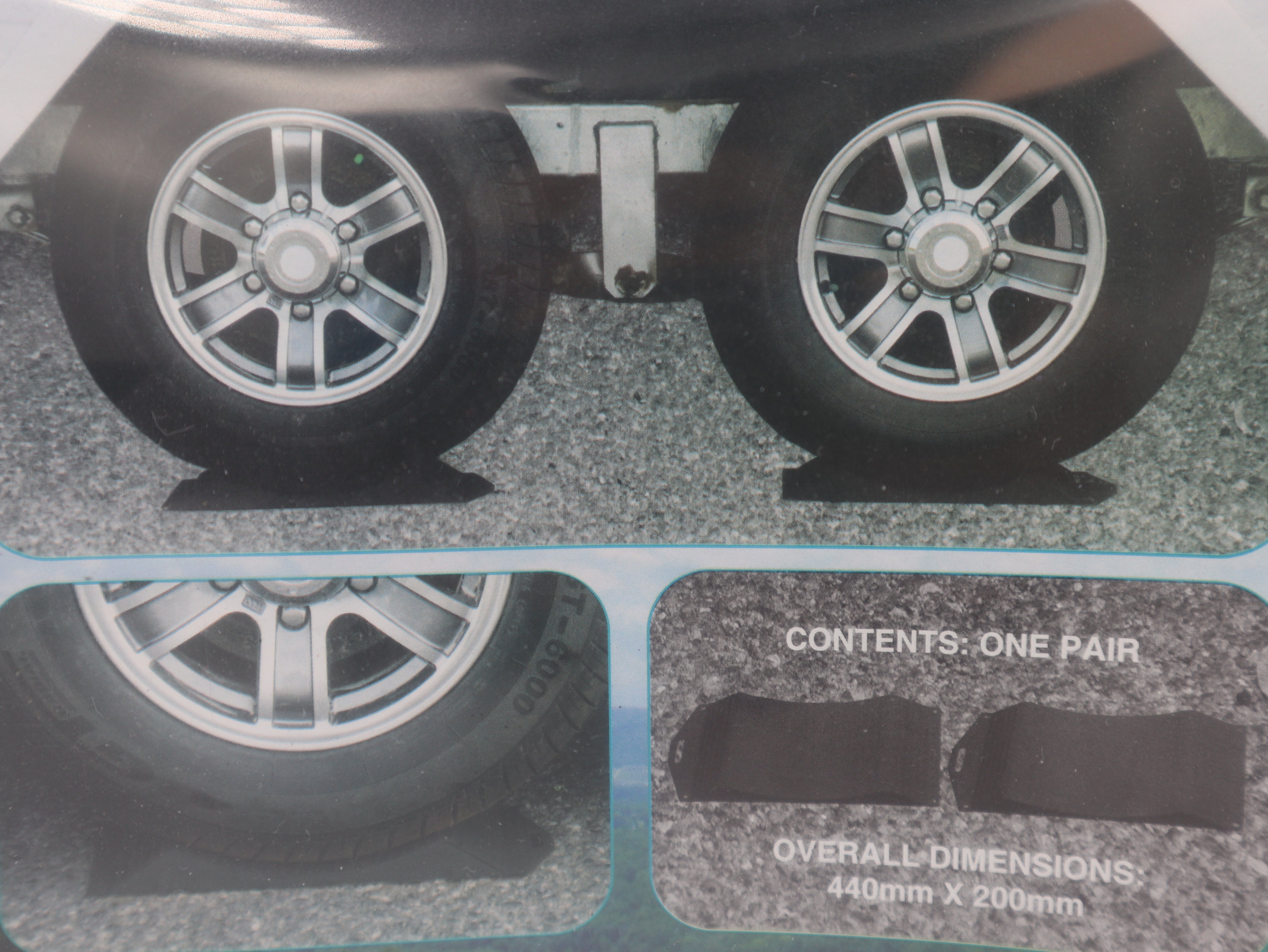 TYRE SAVER PAIR CAMEC COLOUR BLACK