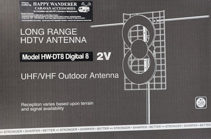 Happy Wanderer DIGITAL 8 TV ANTENNA