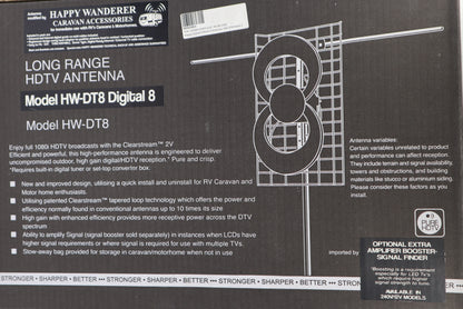 Happy Wanderer DIGITAL 8 TV ANTENNA