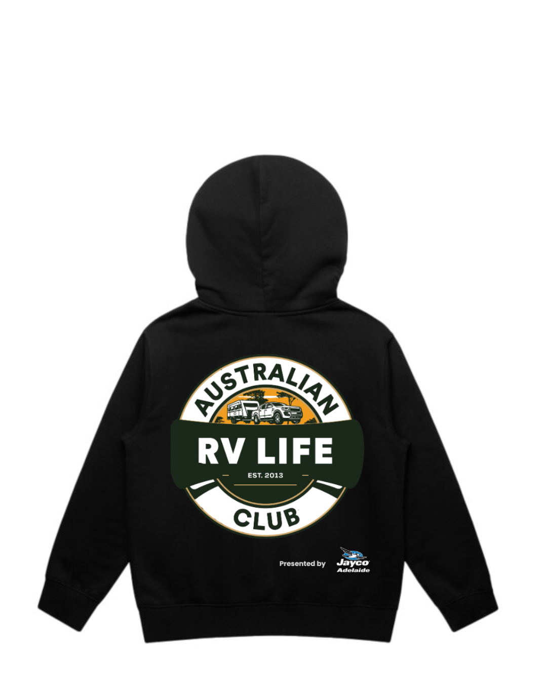 RV Life Kids - Black Hoodie