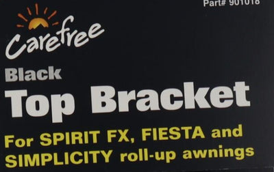 Carefree Black Top Bracket. 901018