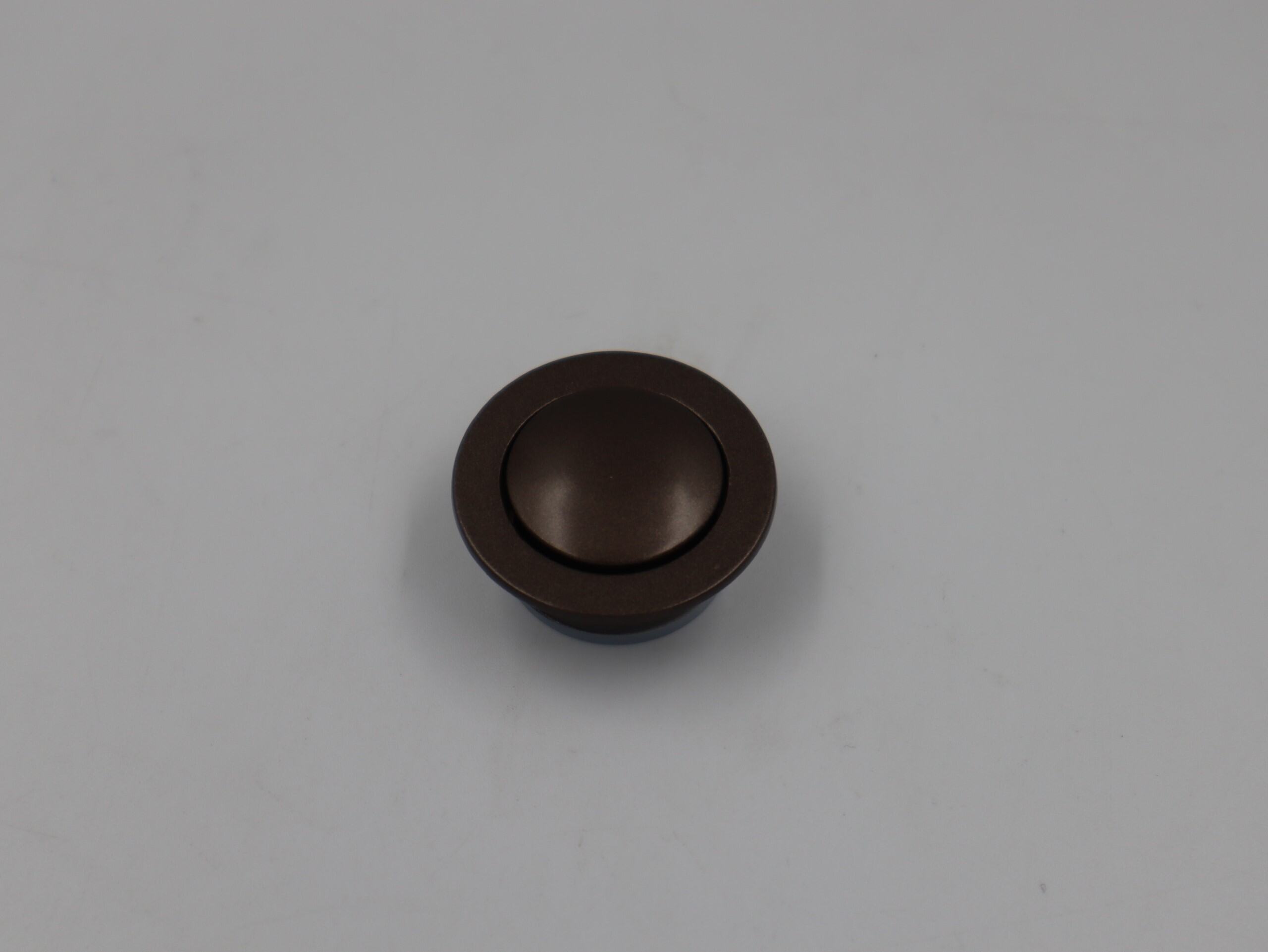 PUSH BUTTON LOCK BROWN