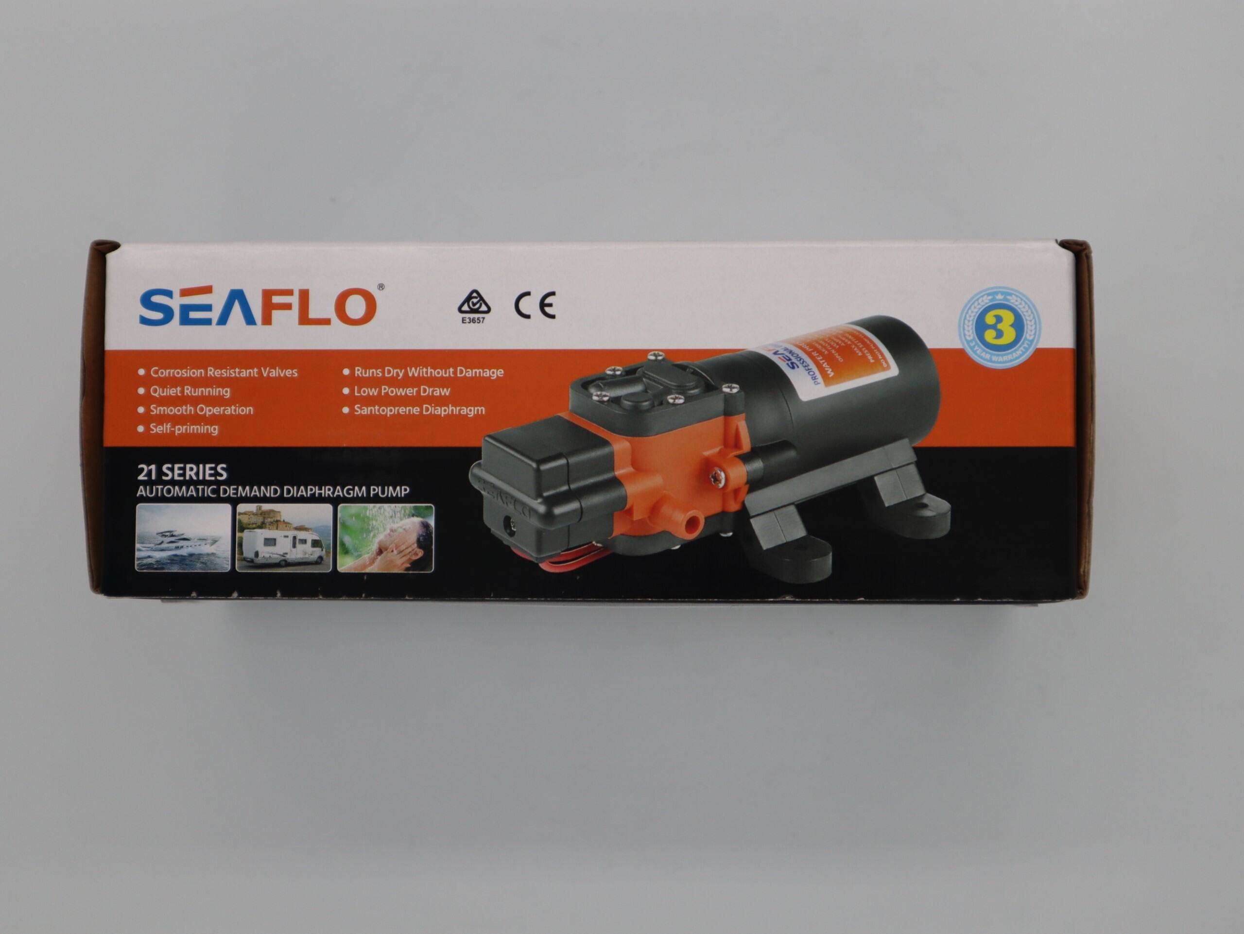 Seaflo - 21 Series 40psi/3.8LPM 12V Water Pump. SFDP1-010-040-21